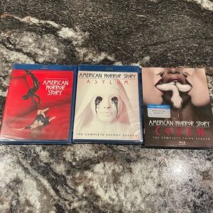 American Horror Story Blu-ray Seasons 1, 2, 3 (3 season set)